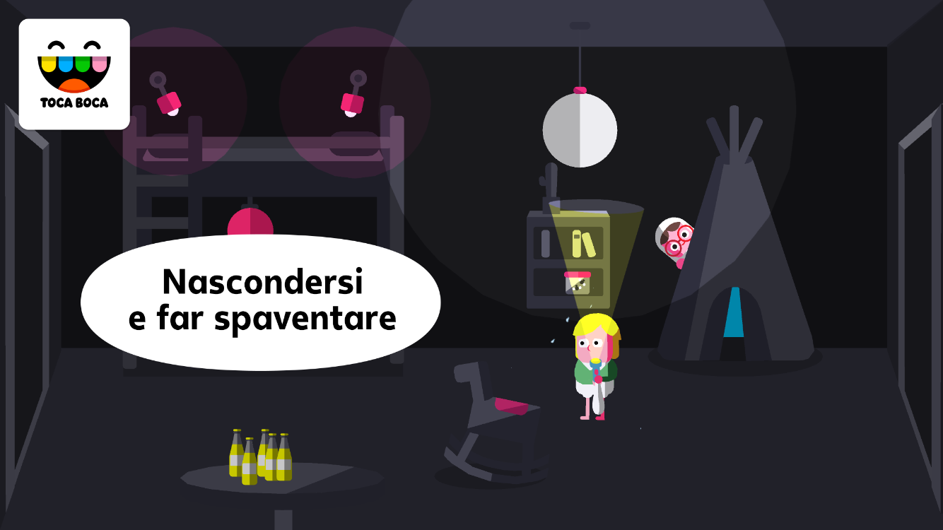Android application Toca Boo screenshort