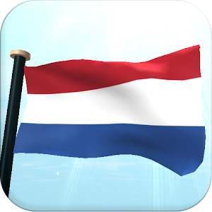 Netherlands Flag 3D Wallpaper