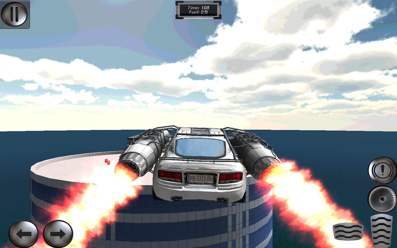    Jet Car - Extreme Jumping- screenshot  