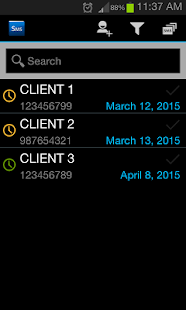 Clients SMS Reminder Lite Screenshots 3