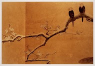 Detail van een Japans kamerscherm