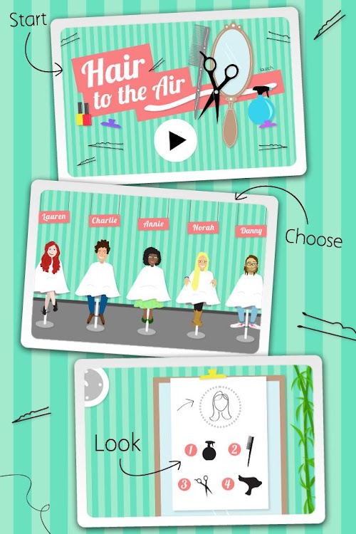 Android application Hair To The Air screenshort