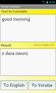 English To Yoruba Translation Download