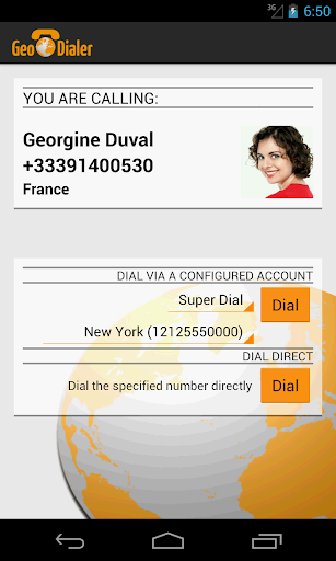 Calling Card GeoDialer+