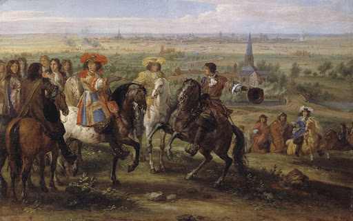 Louis XIV at the siege of Lille