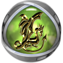 go launcher theme – dragon logo