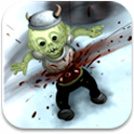 Vikings vs Zombies Hockey logo