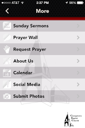 Georgetown Baptist Church poster 5