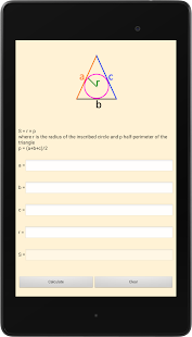 Area of ​​a triangle formula Screenshots 10