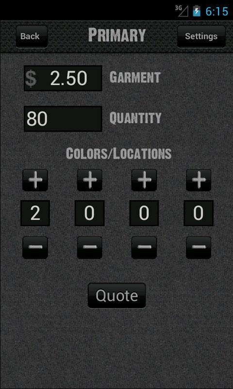 Shirt Quote Screen 1