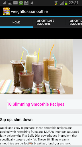 weight loss smoothie