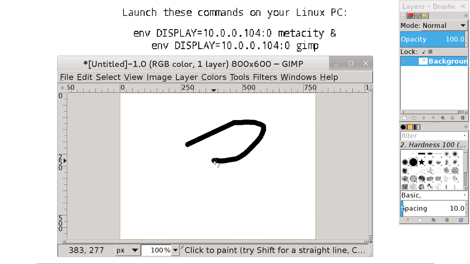    XServer XSDL- screenshot  