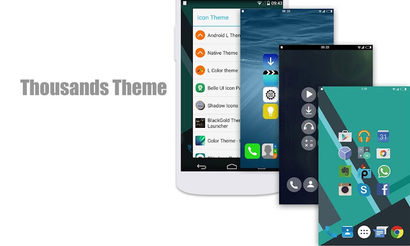 L Launcher - Lollipop Launcher Screen 3
