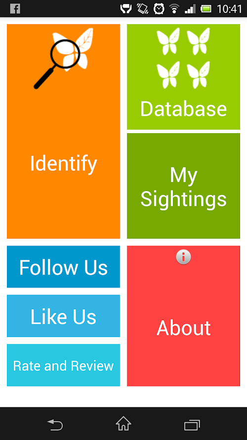 Android application Whats That Butterfly - UK screenshort