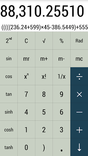 MCalc - The Perfect calculator