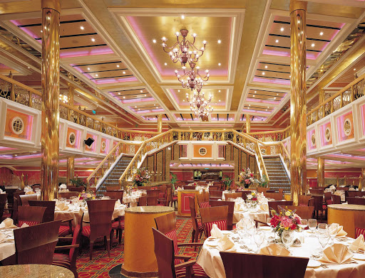 The Washington Restaurant aboard Carnival Valor.