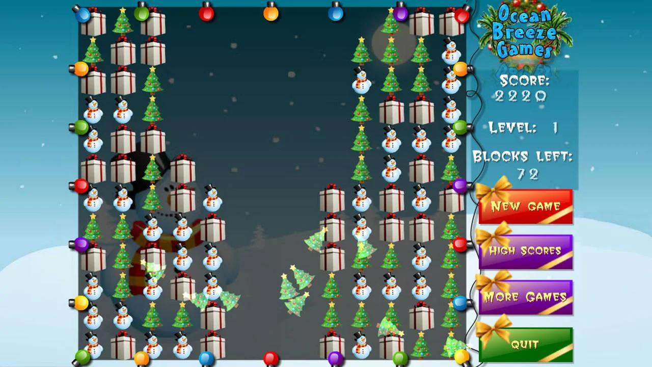 Christmas Crash - screenshot