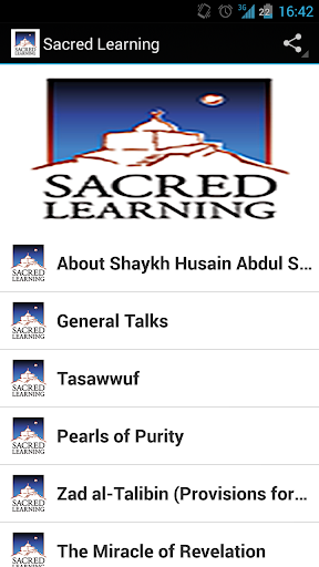 Sacred Learning