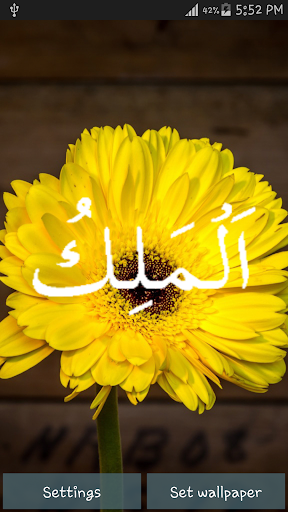 Allah 99 Names LiveWallpaper