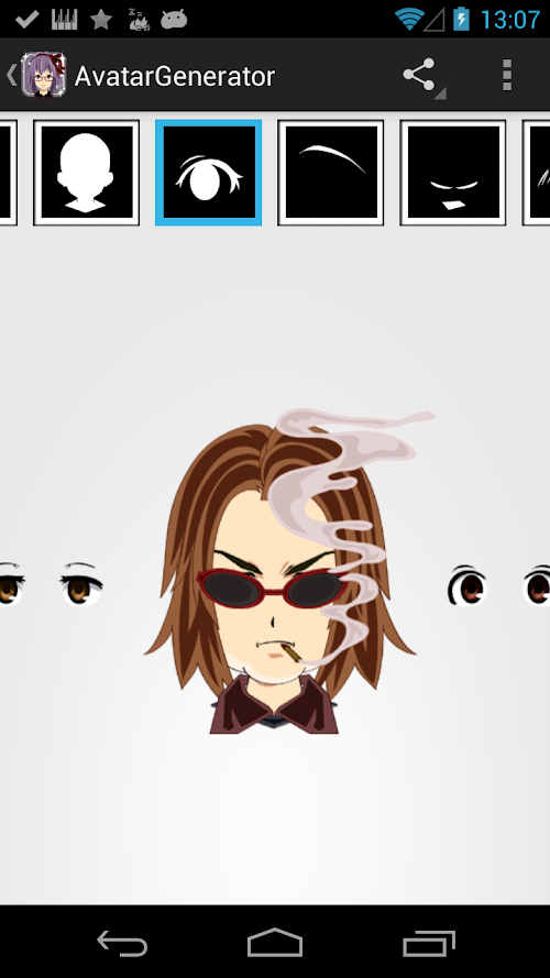 Android application Avatar Maker -Profile creator- screenshort
