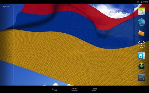 3D Armenia Flag LWP + Screenshots 1