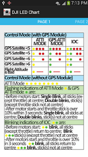 DJI Phantom LED Chart Screenshots 2