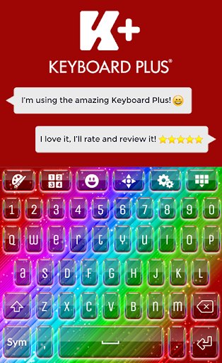 Color Rainbow Keyboard Theme
