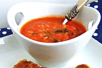 Tomato and Rice Soup 
