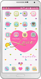 Free Download A Lovely day Go Launcher APK for Android