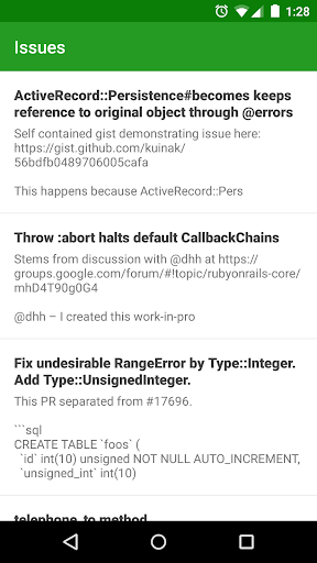 GitHub Issues