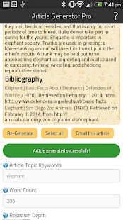 Article Generator Pro Screenshots 5