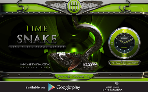 【免費個人化App】lime snake Next Launcher Theme-APP點子