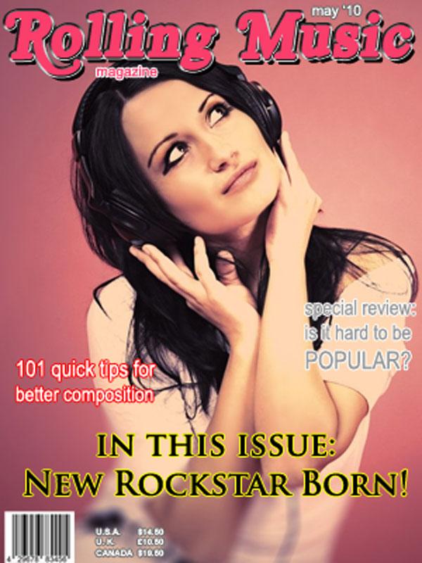 Magazine Cover 3 - Digital Overlays