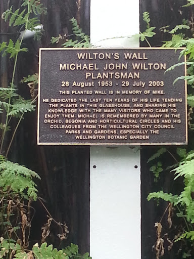 Wilton's Wall Plaque