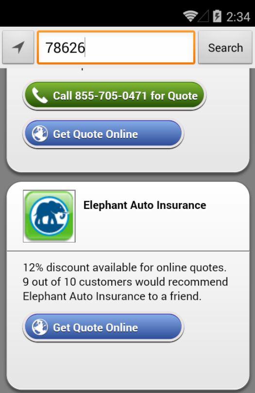 Texas Car Insurance Quotes - screenshot
