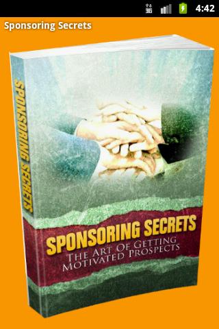 Sponsoring Secrets