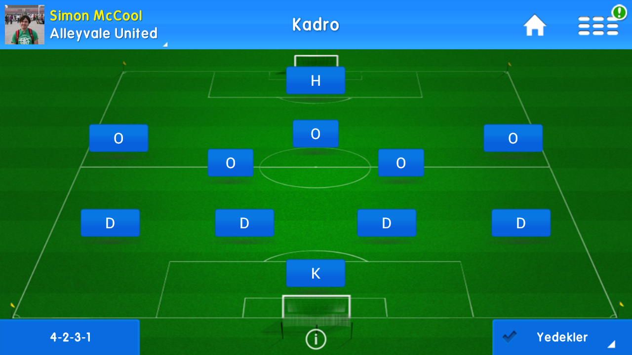   Online Soccer Manager (OSM)- ekran görüntüsü 