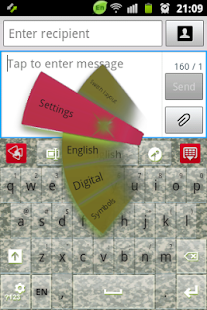 Free Digital Camo Keyboard APK for PC