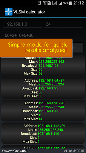 【免費工具App】VLSM Calculator Subnet IPv4-APP點子