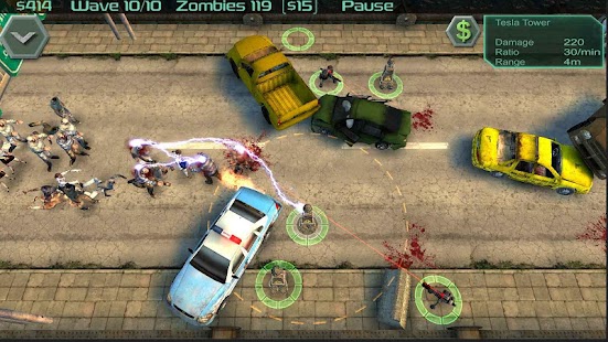 Zombie Defense  (Mod Money)