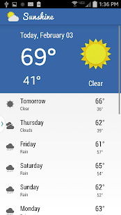 How to install Sunshine Weather Deep Blue 1.1 apk for android