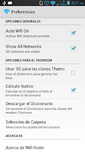 Wifi password recovery Screenshot