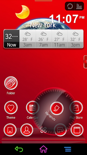 Red Theme for Next Launcher 3D
