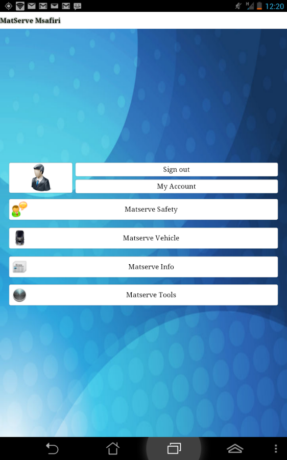    Matserve Msafiri- screenshot  