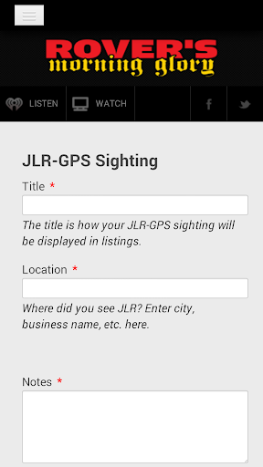 JLR GPS