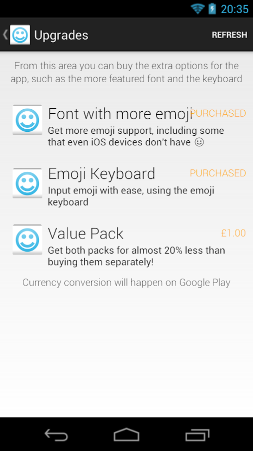 Emoji Install & Keyboard ROOT - screenshot