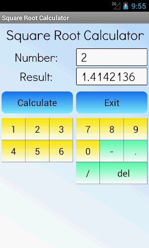 Square Root Calculator