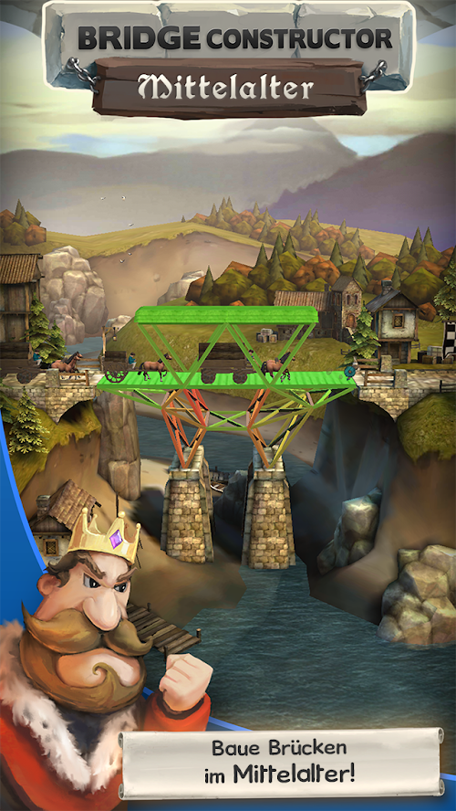 Android-Anwendung Bridge Constructor Medieval Screenshot