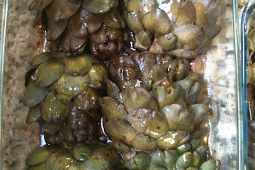 Marinated &amp;amp; Grilled Spring Artichokes
