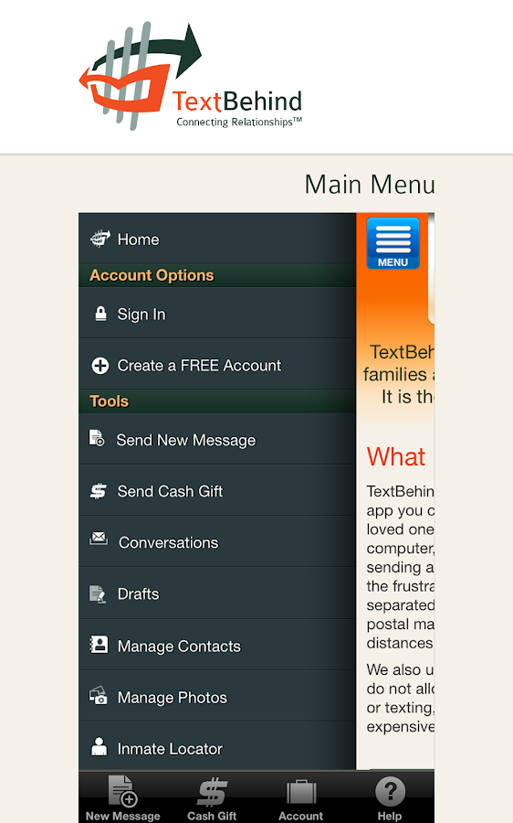 TextBehind® Inmate Texting Android Apps on Google Play